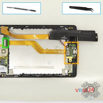 Как разобрать Acer Liquid E3 E380, Шаг 7/1