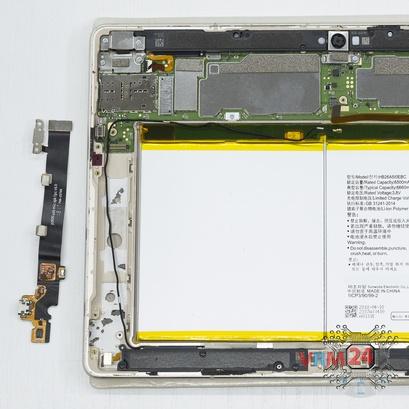 How to disassemble Huawei MediaPad M2 10'', Step 6/2