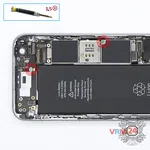 Cómo desmontar Apple iPhone 6S, Paso 13/1