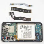 Cómo desmontar Samsung Galaxy S22 SM-S901, Paso 9/2
