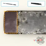 How to disassemble Nokia 8800 Arte RM-233, Step 9/1