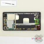 How to disassemble Sony Xperia Z3 Plus, Step 4/1