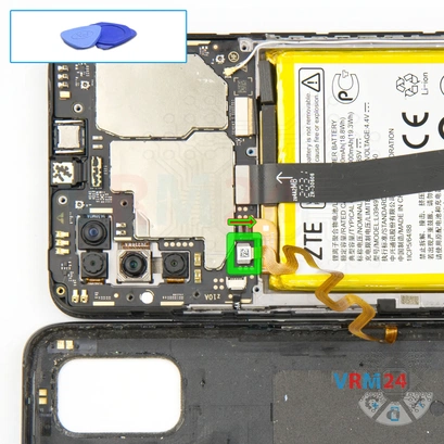 How to disassemble ZTE Blade V20 Smart, Step 7/1