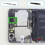 How to disassemble ZTE Nubia Z11, Step 12/1