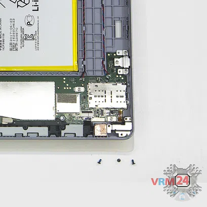 Como desmontar Huawei MediaPad T3 (10'') por si mesmo, Passo 5/2