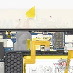 Como desmontar Lenovo Tab M10 Plus TB-X606F, Passo 3/2