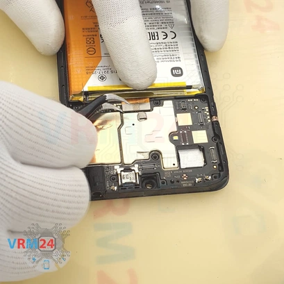 Como desmontar Xiaomi Redmi 12C por si mesmo, Passo 13/2