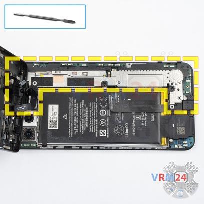 How to disassemble Google Pixel 4a, Step 10/1