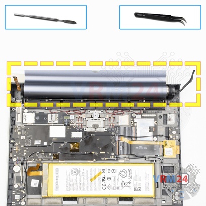 How to disassemble Lenovo Yoga Tablet 3 Pro, Step 13/1