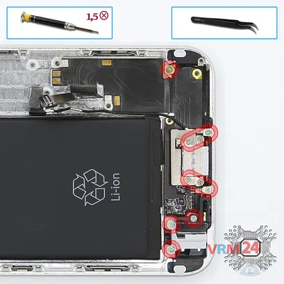 How to disassemble Apple iPhone 6 Plus, Step 18/1
