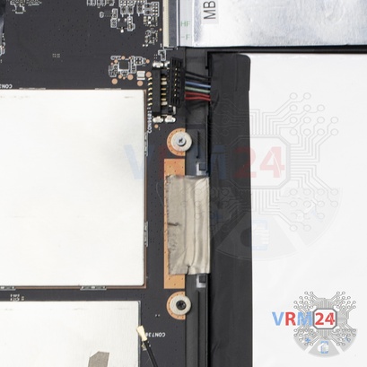 Como desmontar Asus ZenPad 10 Z300CG por si mesmo, Passo 3/2
