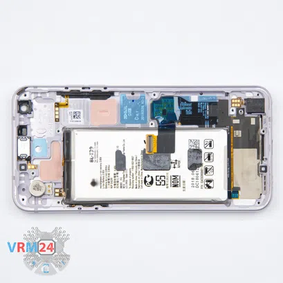 How to disassemble LG Q7 Q610, Step 14/1