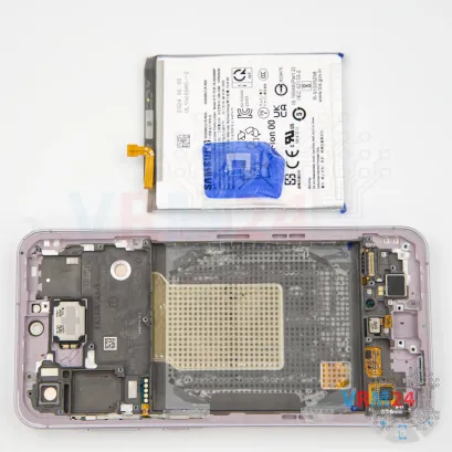How to disassemble Samsung Galaxy A55 SM-A556, Step 18/2