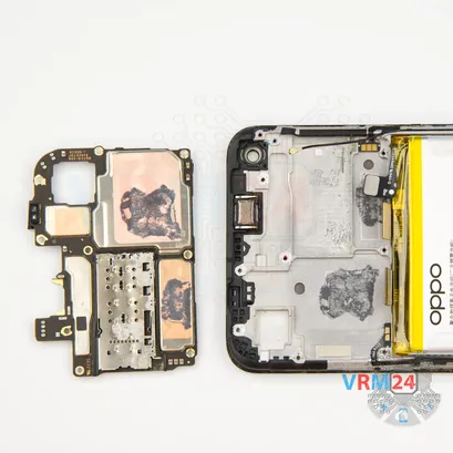 How to disassemble Oppo A55, Step 15/2