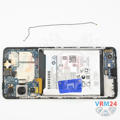 How to disassemble Samsung Galaxy M55 SM-M556, Step 10/2