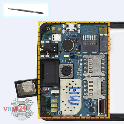 How to disassemble Highscreen WinJoy, Step 7/1