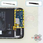 How to disassemble Huawei Honor 8C, Step 10/1