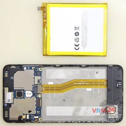 How to disassemble Meizu M5 M611H, Step 5/4