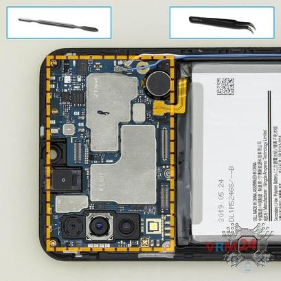 Como desmontar Samsung Galaxy A50 SM-A505 por si mesmo, Passo 14/1