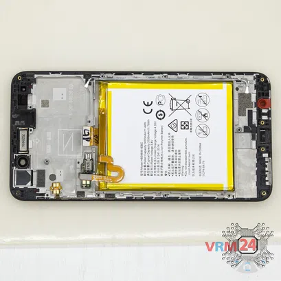 How to disassemble Huawei Y6II, Step 13/1