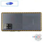 Cómo desmontar Samsung Galaxy A71 5G SM-A7160, Paso 3/1