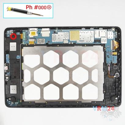 How to disassemble Samsung Galaxy Tab A 9.7'' SM-T555, Step 6/1