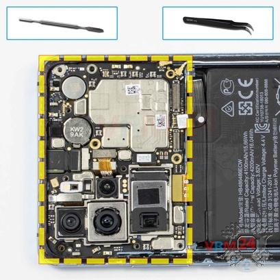 How to disassemble Huawei P30 Pro, Step 15/1