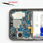 Cómo desmontar Samsung Galaxy A34 SM-A346, Paso 15/1