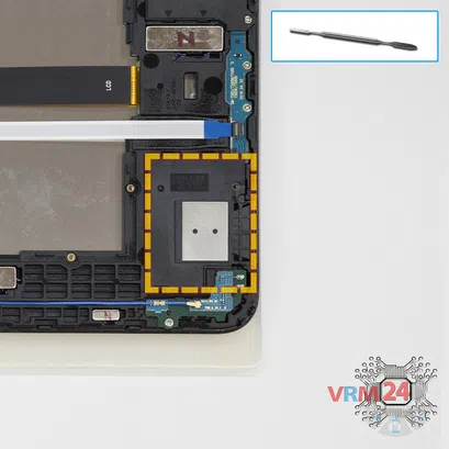 Como desmontar Samsung Galaxy Tab A 10.1'' (2016) SM-T585 por si mesmo, Passo 8/1