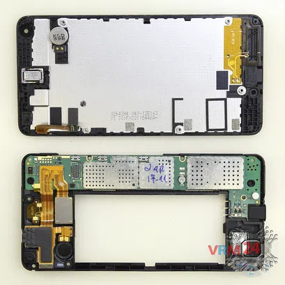 How to disassemble Microsoft Lumia 550 RM-1127, Step 4/4