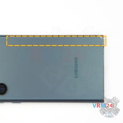 How to disassemble Samsung Galaxy S22 Ultra SM-S908, Step 3/1