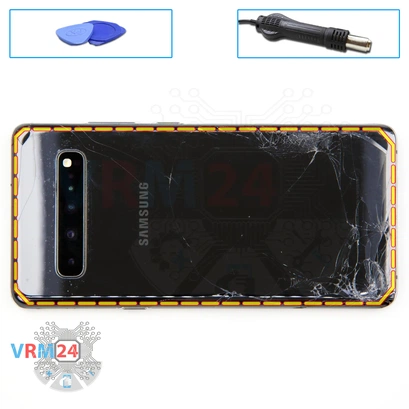 How to disassemble Samsung Galaxy S10 5G SM-G977, Step 3/1