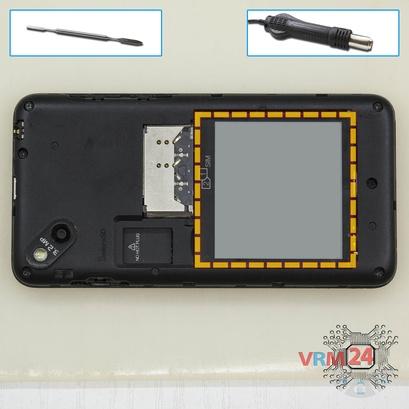 How to disassemble Micromax Bolt D303, Step 3/1