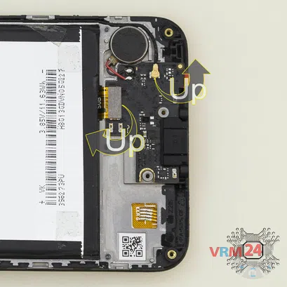 How to disassemble Meizu M8c M810H, Step 8/2