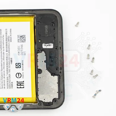 How to disassemble Realme C53, Step 5/2