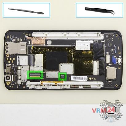 How to disassemble Motorola Moto X Play XT1563, Step 8/1