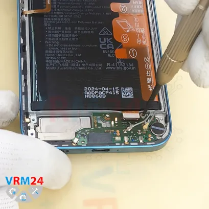 How to disassemble Honor 200 Lite, Step 10/3