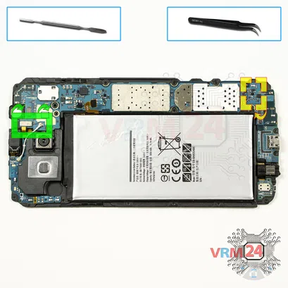 Cómo desmontar Samsung Galaxy A8 (2015) SM-A8000, Paso 10/1