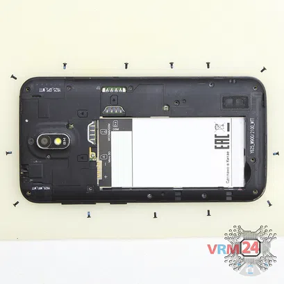 How to disassemble Huawei Ascend Y625, Step 3/2