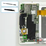 How to disassemble Lenovo Tab 2 A8-50, Step 8/1