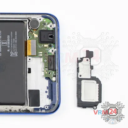 How to disassemble Huawei P Smart Z, Step 11/2