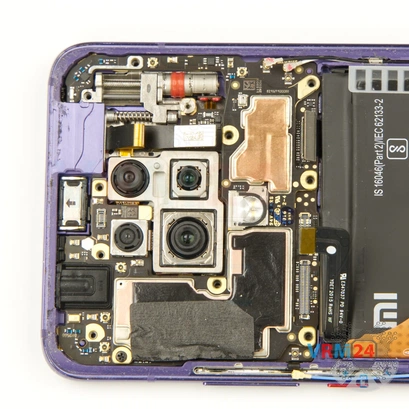 How to disassemble Xiaomi POCO F2 Pro, Step 12/2