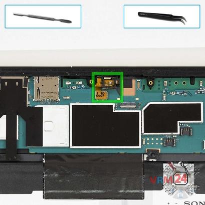 Como desmontar Sony Xperia Z4 Tablet por si mesmo, Passo 13/1
