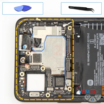 Cómo desmontar Xiaomi 14T Pro, Paso 14/1