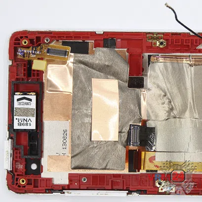 How to disassemble HTC Desire 600, Step 11/2