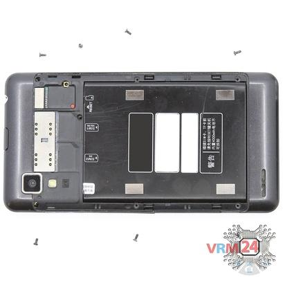 How to disassemble Lenovo P780, Step 2/2