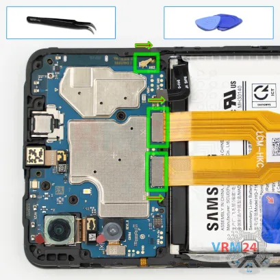 How to disassemble Samsung Galaxy A06 SM-A065, Step 12/1