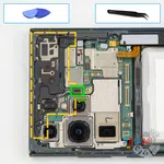 Cómo desmontar Samsung Galaxy S22 Ultra SM-S908, Paso 14/1