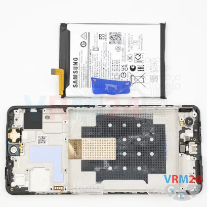 How to disassemble Samsung Galaxy M55 SM-M556, Step 15/2