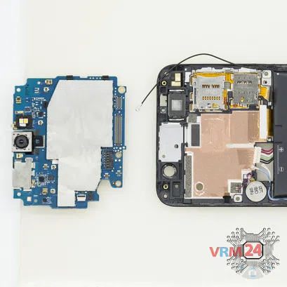 Cómo desmontar HTC One A9, Paso 15/2